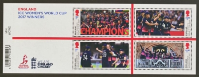 2019 Women's Cricket World Cup M/S Barcode