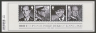 2021 Prince Philip M/S Barcode 