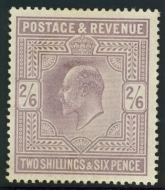 1902 2/6d Lilac SG 260 A fresh lightly M/M example