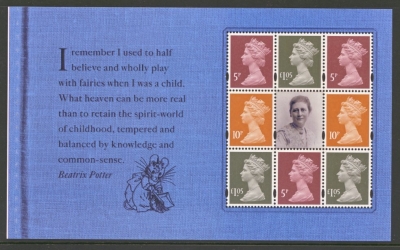 2016 Beatrix Potter SG U3072d