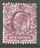 SG 298 6d Reddish Purple