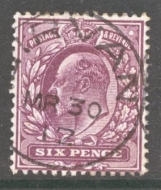 SG 299 6d Very Deep Reddish Purple