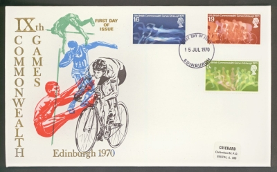 1970 Games on Thames cover with Edinburgh FDI