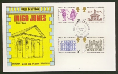 1973 Inigo Jones on Thames cover Newmarket FDI