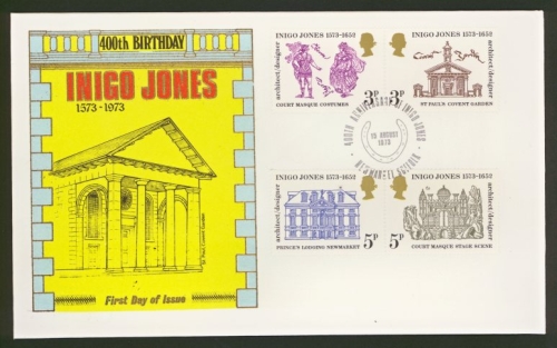 1973 Inigo Jones on Thames cover Newmarket FDI