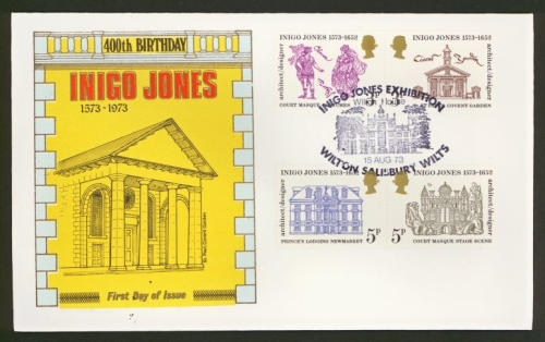 1973 Inigo Jones on Thames cover Wilton FDI