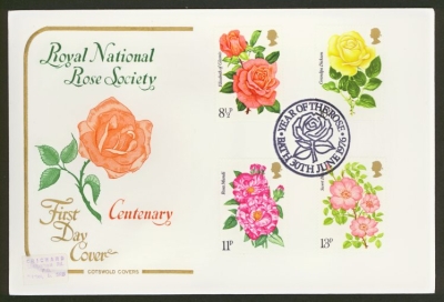 1976 Roses on Cotswold cover Bath FDI