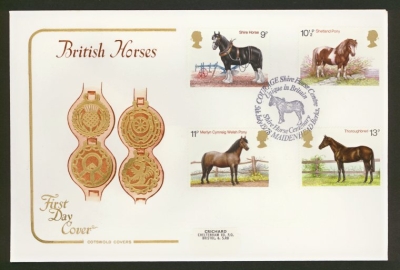 1978 Horses on Cotswold cover Maidenhead FDI