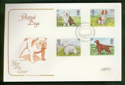 1979 Dogs on Cotswold cover Bureau FDI