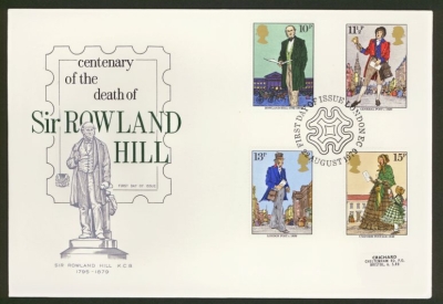 1979 Rowland Hill on Stuart cover London EC FDI