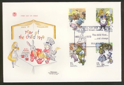 1979 Year of Child on Stuart cover Great Ormond St FDI