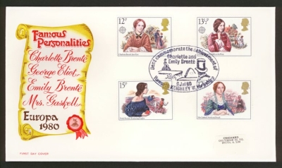 1980 Famous Women (Europa) on Mercury cover Dent Haworth FDI