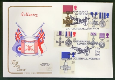 1990 Gallantry on Cotswold cover Coltishall Norwich FDI