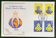 1990 Queens Award on Cotswold cover SAGA FDI