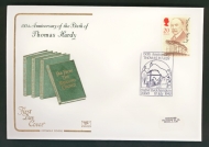 1990 Thomas Hardy on Cotswold cover 150th Anniv Bockhampton FDI