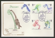 1991 Dinosaurs on Cotswold cover Oxford FDI