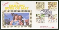 1991 Maps on Benham cover with Darling Buds of May FDI