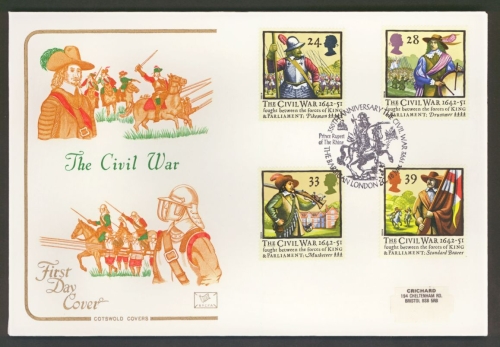 1992 Civil War on Cotswold cover Barbican London FDI