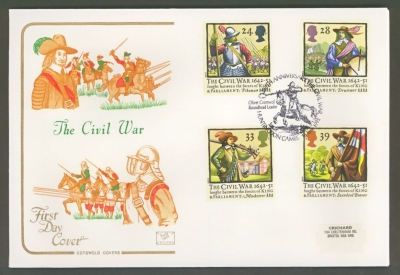 1992 Civil War on Cotswold cover Huntington FDI