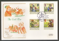 1992 Civil War on Cotswold cover Newbury FDI