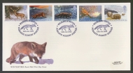 1992 Wintertime on Post Office cover Foxearth Suffolk FDI 