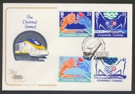 1994 Channel Tunnel on Cotswold cover Laser Folkestone FDI