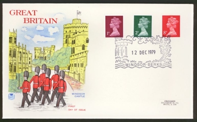 1979 12th Dec 1p + 2p PCP 8p Enschede printing on Stuart cover Windsor FDI