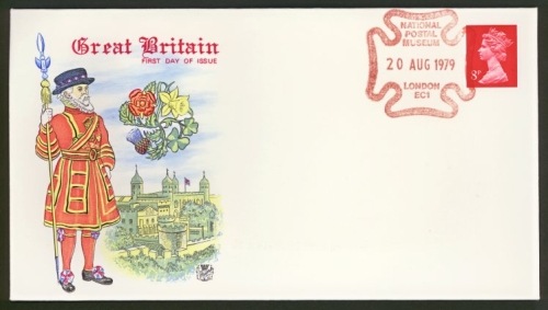 1979 20th Aug 8p CB on Stuart cover London FDI