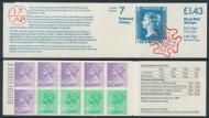 FN6b   £1.43 2d Blue RM