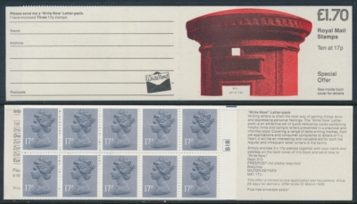 FT5b  £1.70 Pillar Box RM