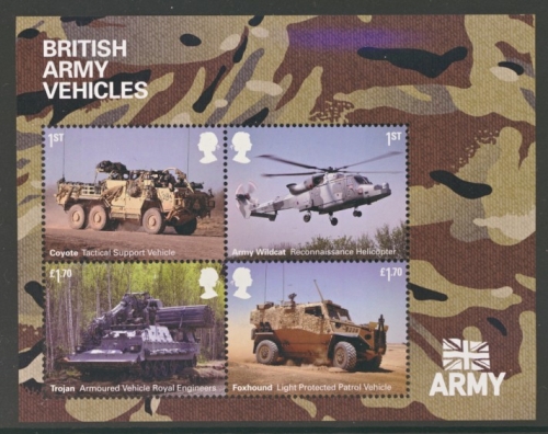 2021 British Army Vehicles M/S