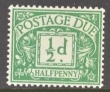 D10 ½d Green M/M