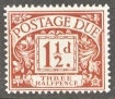 D3 1½d Brown M/M