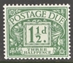 D37 1½d Green M/M