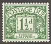 D48 1½d Green M/M