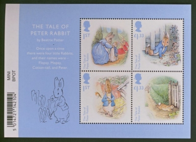 2016 Beatrix Potter M/S Barcode