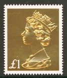 2017 Machin 50th Anniversary £1 Gold