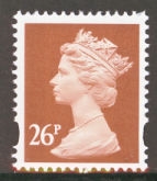 SG Y1691 26p Red Brown 2 Bands