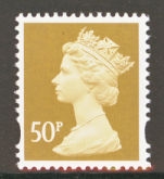 SG Y1726 50p Brown 2 Bands