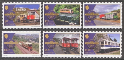 2018 Manx Railway Gummed