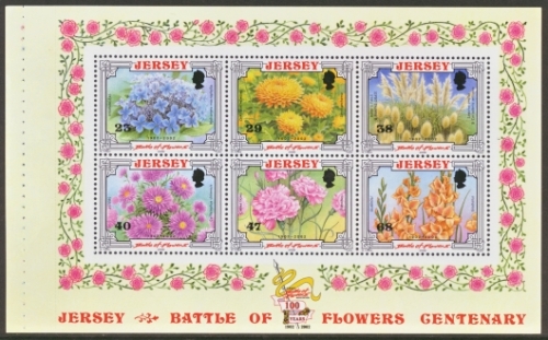 SG 1053a Flowers pane 1