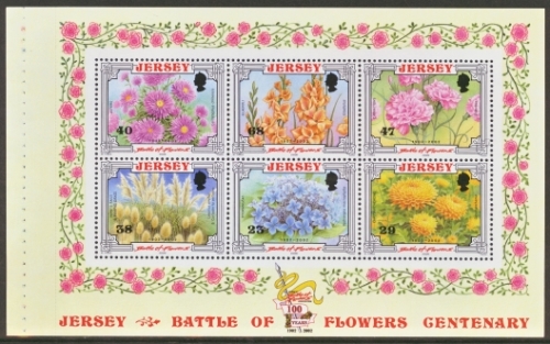 SG 1053a Flowers pane 3