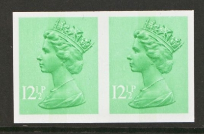 1971 12½p Machin Imperf