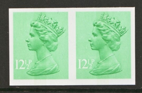 1971 12½p Machin Imperf