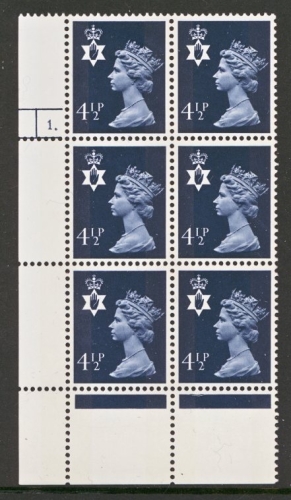 N17 4½p Blue