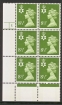 N Ireland Cylinder Blocks SG N69 - Date