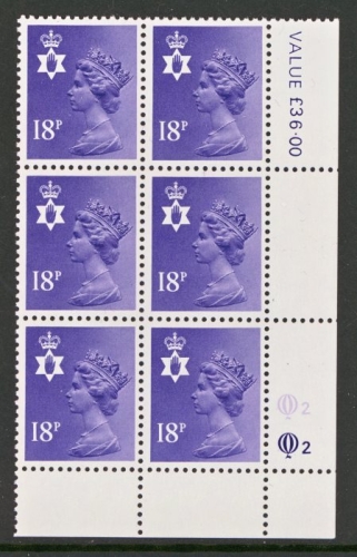 N45 18p Violet