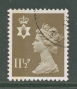 SG N34 11½p Brown FU