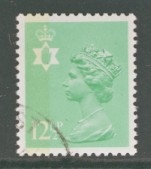 SG N36 12½p Green Perf 14 FU