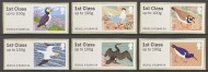 2011 Birds 4 FS21 1st class x 6 Designs as singles